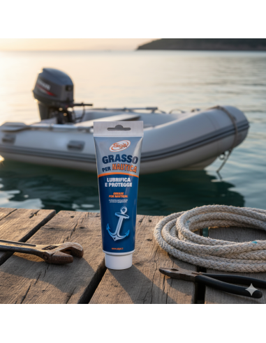 Grasso Per Nautica Lubrifica E Protegge Anticorrosivo 125 ml  