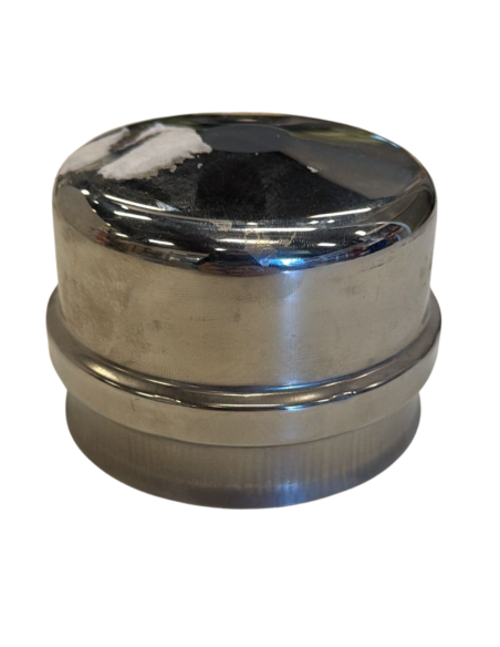Tappo Raccolta Condensa Cieco Acciaio Inox Diametro 80mm Canna Fumaria 