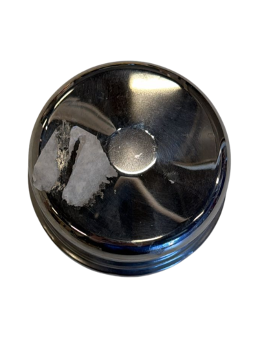 Tappo Raccolta Condensa Cieco Acciaio Inox Diametro 80mm Canna Fumaria 