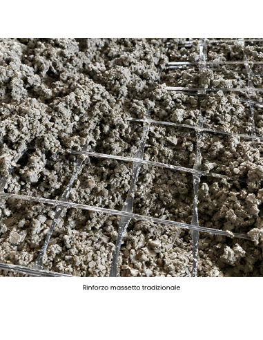 Rete In Fibra Di Vetro 40X40 Mm Rinforzo Massetti E Intonaci 2 Rotoli 1x50 m FORTUNATO - foto 5
