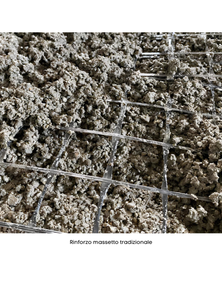 Rete In Fibra Di Vetro 40X40 Mm Rinforzo Massetti E Intonaci 10 Rotoli 1x50 m FORTUNATO - foto 5