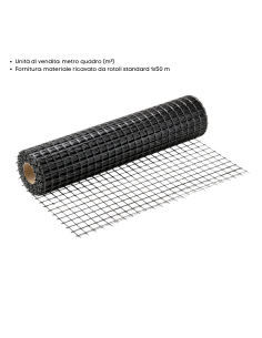 Rete in Fibra di Vetro 40×40 mm Per Rinforzo Massetti E Intonaci Vendita al Mq 2