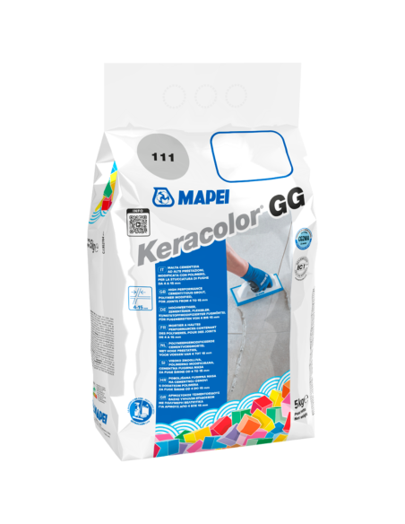 Stucco Fughe Grana Grossa Ceramiche Piastrelle Mosaici  Keracolor GG Sacco 5 kg 