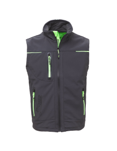 Gilet Softshell Impermeabile Traspirante Universe Colore Asphalt Grey Green 