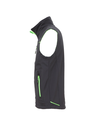 Gilet Softshell Impermeabile Traspirante Universe Colore Asphalt Grey Green 