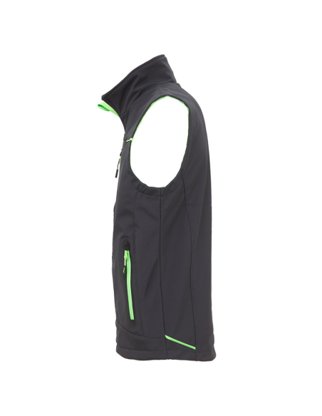 Gilet Softshell Impermeabile Traspirante Universe Colore Asphalt Grey Green 