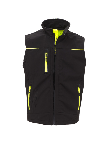 Gilet Softshell Impermeabile Traspirante Universe Black Carbon 
