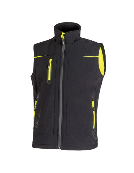 Gilet Softshell Impermeabile Traspirante Universe Black Carbon 