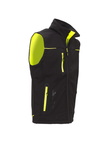 Gilet Softshell Impermeabile Traspirante Universe Black Carbon 