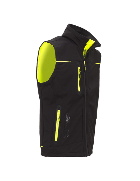 Gilet Softshell Impermeabile Traspirante Universe Black Carbon 