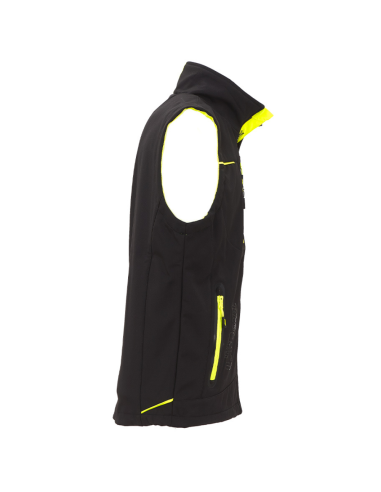 Gilet Softshell Impermeabile Traspirante Universe Black Carbon 