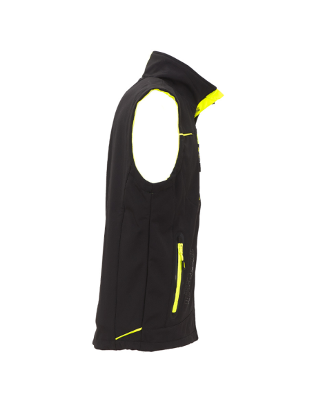 Gilet Softshell Impermeabile Traspirante Universe Black Carbon 