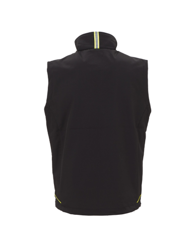 Gilet Softshell Impermeabile Traspirante Universe Black Carbon 