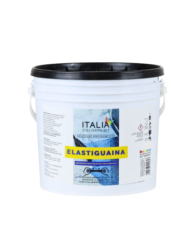 Elastiguaina Elastomerica Bituminosa Colore Nero Impermeabilizzante Resistente - Italia ColorPaint