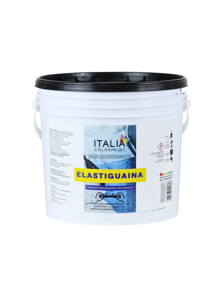 Elastiguaina Elastomerica Bituminosa Colore Nero Impermeabilizzante Resistente - Italia ColorPaint