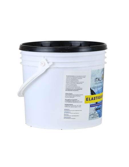 Elastiguaina Elastomerica Bituminosa Colore Nero Impermeabilizzante Resistente Italia ColorPaint - foto 4