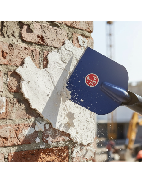 Raschietto Da Muro 10 cm  Lama 1,5 mm Con Predisposizione Per Asta 