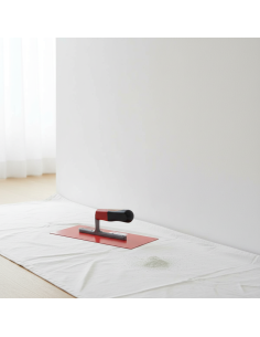 Frattone Liscio In Plastica 28x13 cm Rosso Per Rasato 2