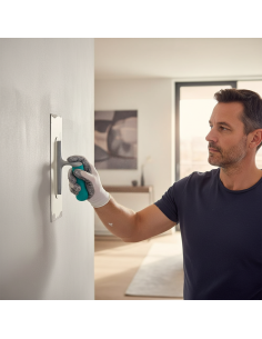 Frattone Liscio In Plastica 28x13 cm Bianco Per Rasato 2