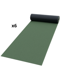 Guaina Ardesiata Verde CASASCIUTTA Impermeabilizzazione Terrazze 6 Rotoli 1x10 m