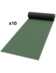Guaina Ardesiata Verde CASASCIUTTA Impermeabilizzazione Terrazze 10 Rotoli 1x10 m