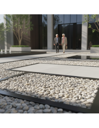 Ciottoli Occhialino Grigio Naturale Per Design Esterni Eleganti