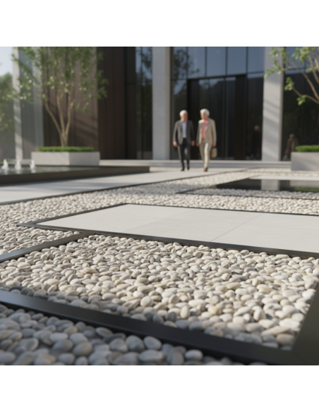 Ciottoli Occhialino Grigio Naturale Per Design Esterni Eleganti