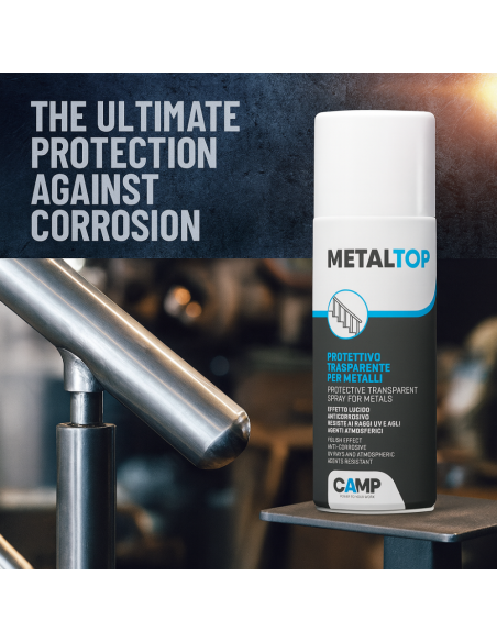 Metal Top Protettivo Trasparente Per Metalli Effetto Lucido 400 ml