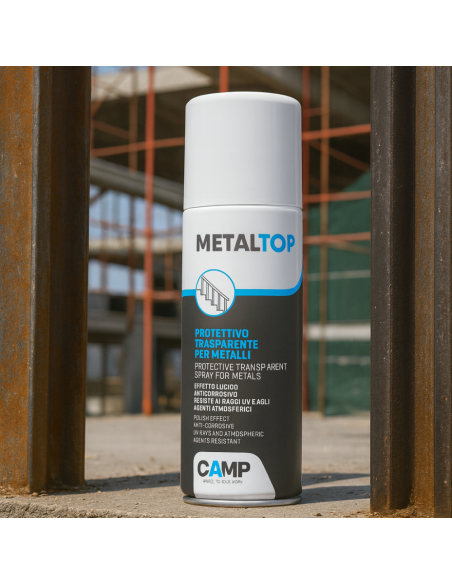 Metal Top Protettivo Trasparente Per Metalli Effetto Lucido 400 ml