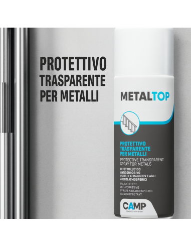Metal Top Protettivo Trasparente Per Metalli Effetto Lucido 400 ml