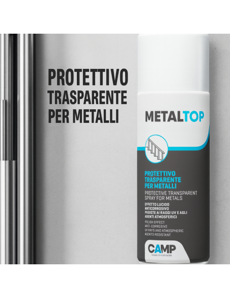 Metal Top Protettivo Trasparente Per Metalli Effetto Lucido 400 ml