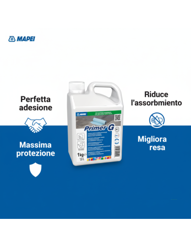 Primer Resine Sintetiche Mapei Primer G Per Superfici 1 Kg