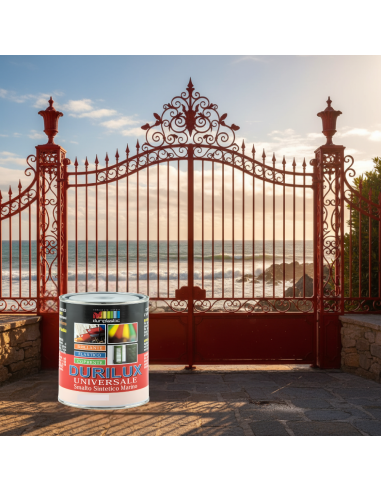 Smalto Sintetico Marino Lucido Per Legno E Ferro Rosso 514 Ral 3000
