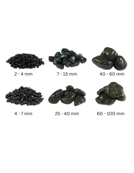 Ciottoli Nero Ebano Effetto Bagnato Brillante Con CIR TONO PLUS Protettivo