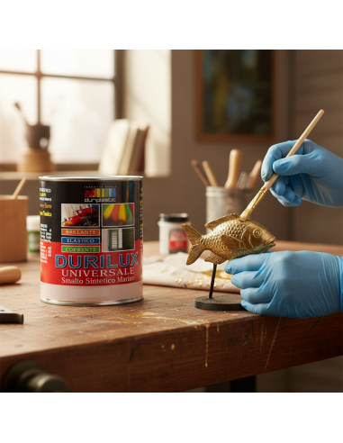 Smalto Sintetico Marino Lucido Per Legno E Ferro Oro 531