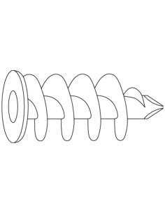 Tassello In Nylon ILP 32 x 95 Per Fissaggio Pannelli Isolanti Pezzi 25 2