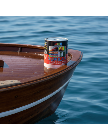 Smalto Sintetico Marino Lucido Per Legno E Ferro Marrone 512 Ral 8019