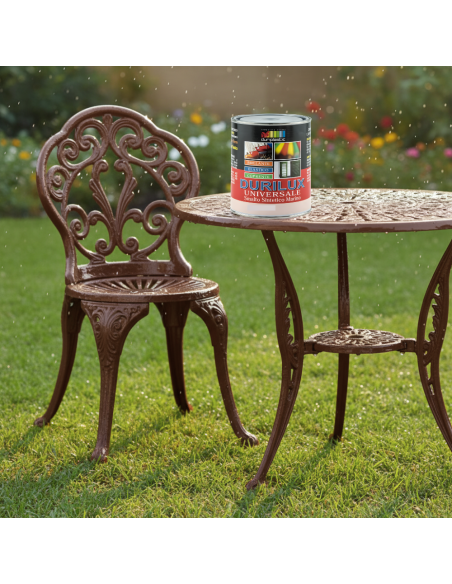 Smalto Sintetico Marino Lucido Per Legno E Ferro Marrone 512 Ral 8019