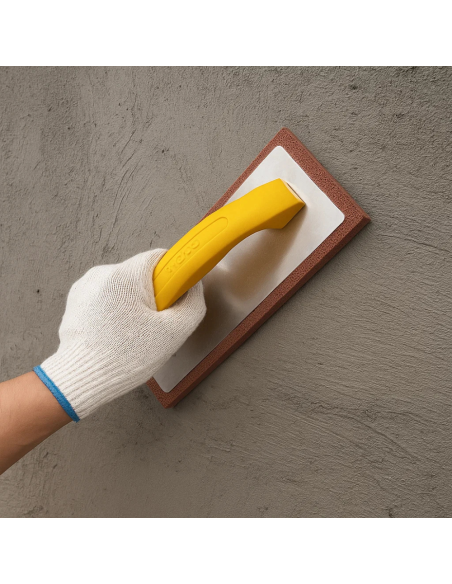 Frattone Professionale In Gomma 230x100 mm Intonaco Stucco Muratura  
