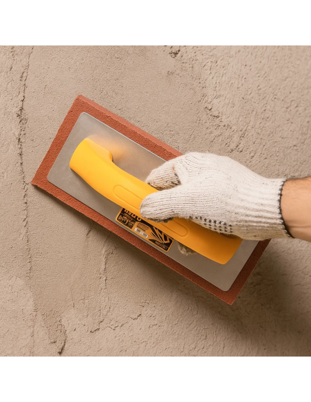 Frattone Professionale In Gomma 230x100 mm Intonaco Stucco Muratura  
