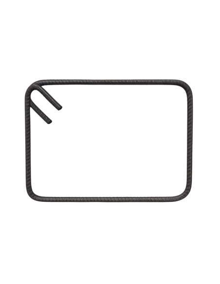 Staffe Antisismiche Armatura Ferro 20x30 cm Strutture Cemento Formati Multipli