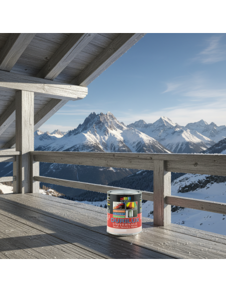 Smalto Sintetico Marino Lucido Per Legno E Ferro Argento 529