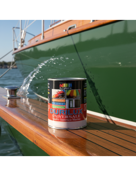 Smalto Sintetico Marino Lucido Per Legno E Ferro Bosco 524 Ral 6005