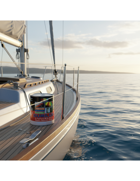 Smalto Sintetico Marino Lucido Per Legno Ferro Grigio Perla 519 Ral 7001 2,5 L