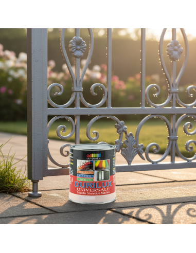 Smalto Sintetico Marino Lucido Per Legno Ferro Grigio Perla 519 Ral 7001 2,5 L