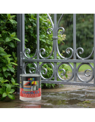 Smalto Sintetico Marino Lucido Per Legno Ferro Grigio Perla 519 Ral 7001 2,5 L