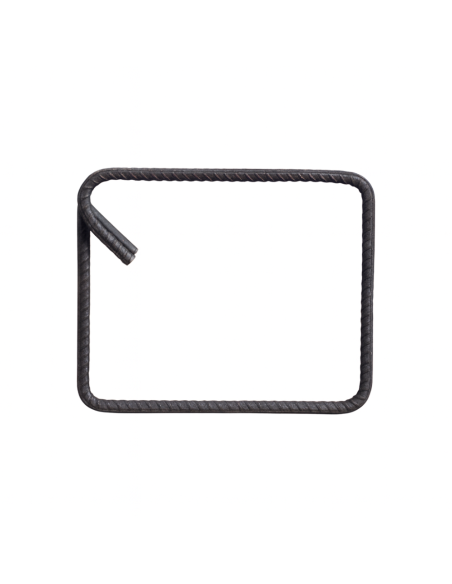 Staffa Chiusa Antisismica Armatura Ferro 20 x 25 cm Strutture Cemento 1 Pezzo - FORTUNATO