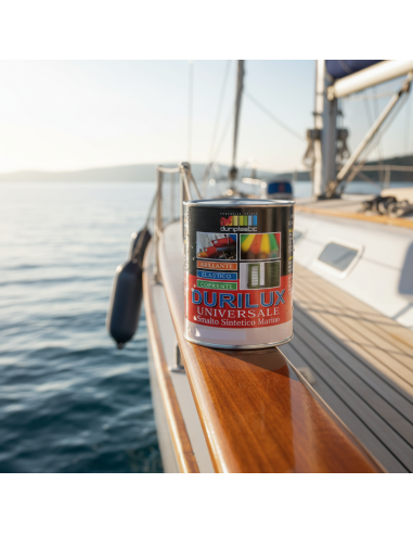 Smalto Sintetico Marino Lucido Per Legno E Ferro Alba 518 Ral 7032