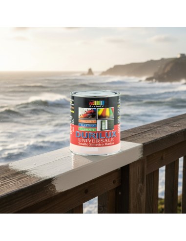 Smalto Sintetico Marino Lucido Per Legno E Ferro Alba 518 Ral 7032