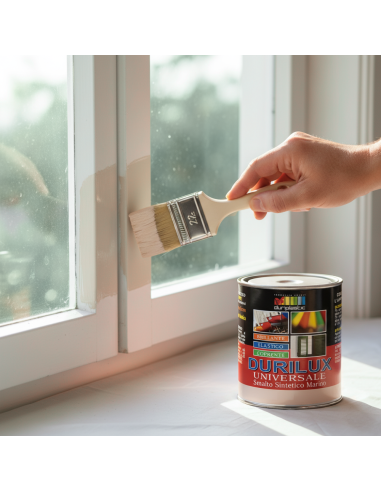 Smalto Sintetico Marino Lucido Per Legno E Ferro Alba 518 Ral 7032